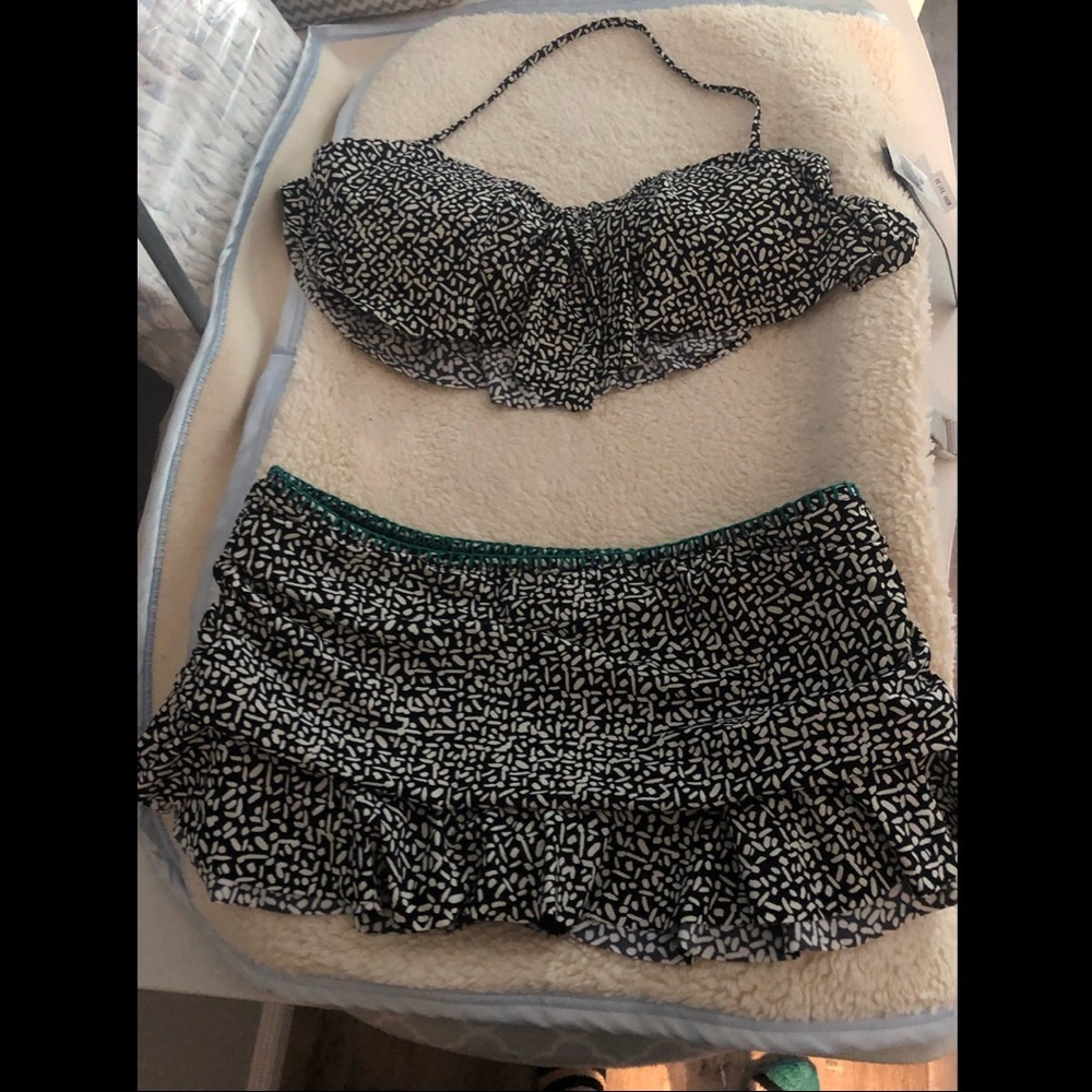Two Piece Swim Suit.